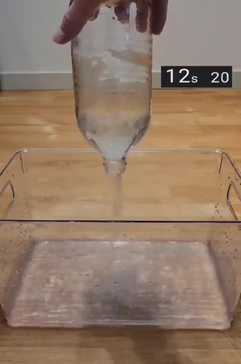The fastest way to empty a bottle.