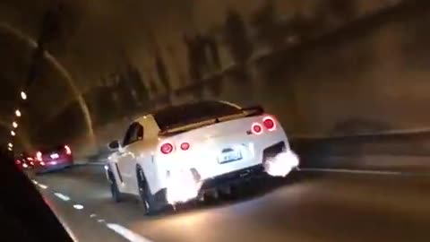 Nissan Gtr R35 Fire