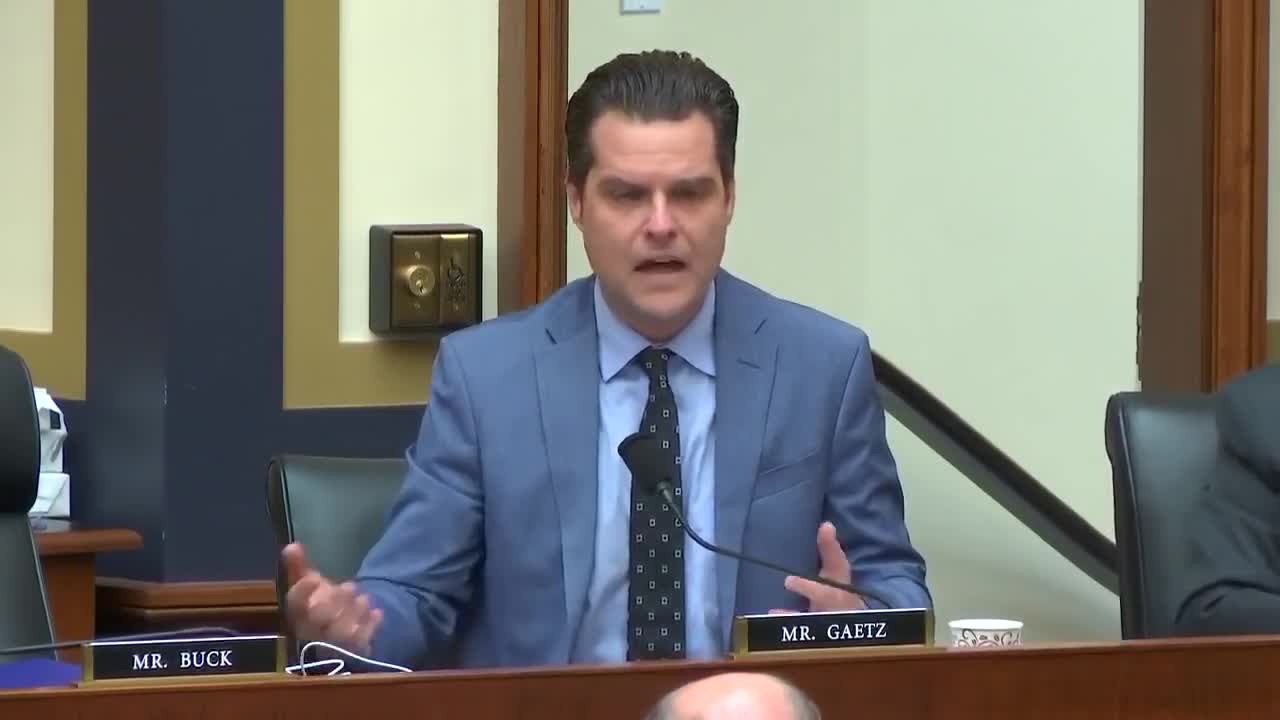 'Instead Of Targeting Donald Trump, They're Targeting Parents': Gaetz Tears Into AG Garland