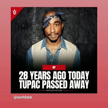 Tupac shakur was remembered on September 13 9/14/24