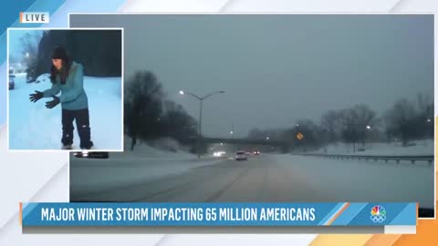 Major winter Strom impacts 65 million Americans