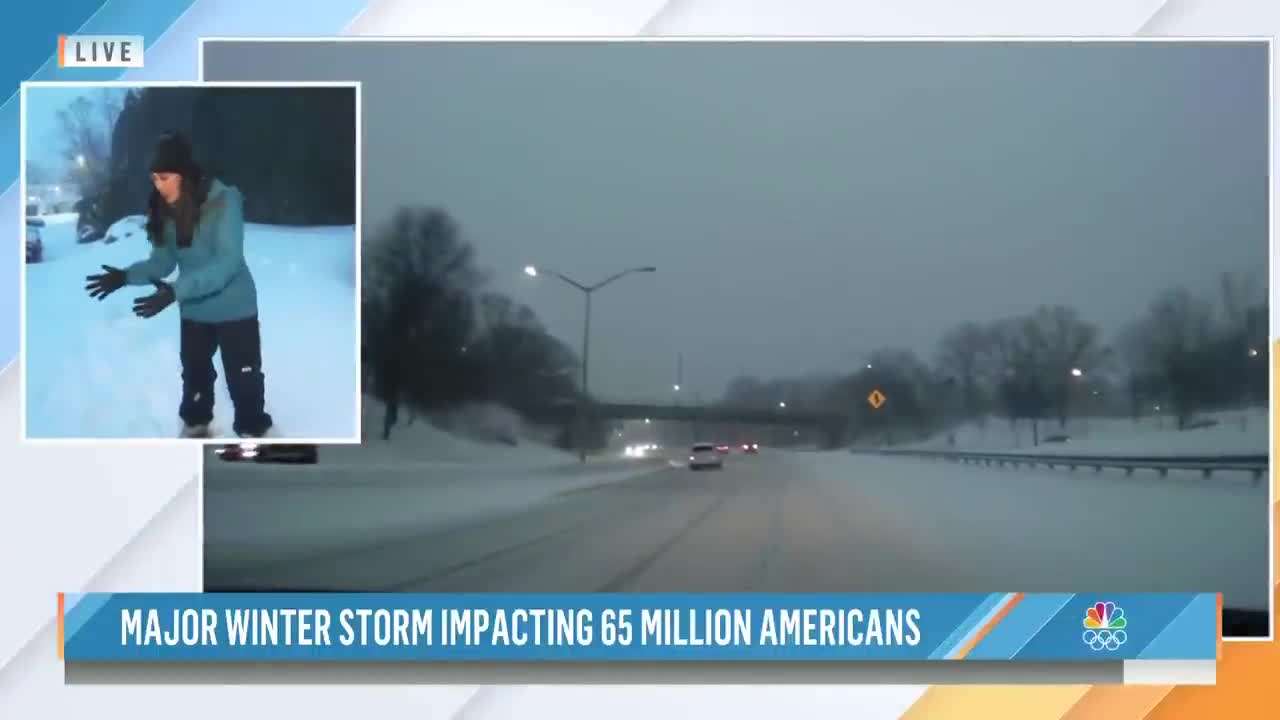 Major winter Strom impacts 65 million Americans
