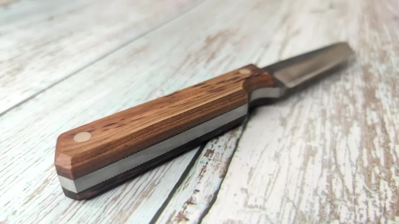 Making a Knife from an Old File _ NO POWER tools Knife Making