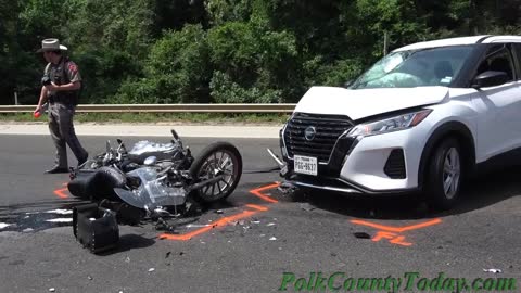 MOTORCYCLIST KILLED IN ACCIDENT WITH SUV, MIDWAY TEXAS, 06/12/21...