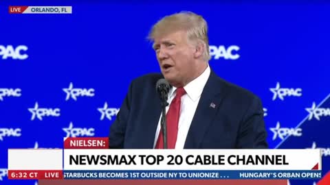 TRUMP at CPAC Calls Russian Invasion an Outrage and an Atrocity