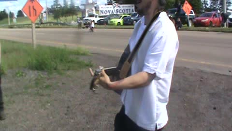 Singalong at the NB NS Border