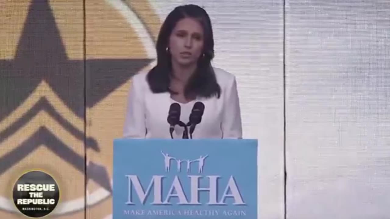 Tulsi Gabbard on Kamala's visit to the border