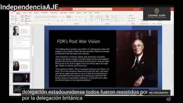 Parte 2 - Expositores del Nuevo Juicio de Nuremberg