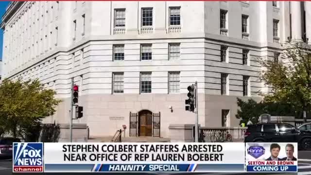 Colbert Staffers Arrest Update.