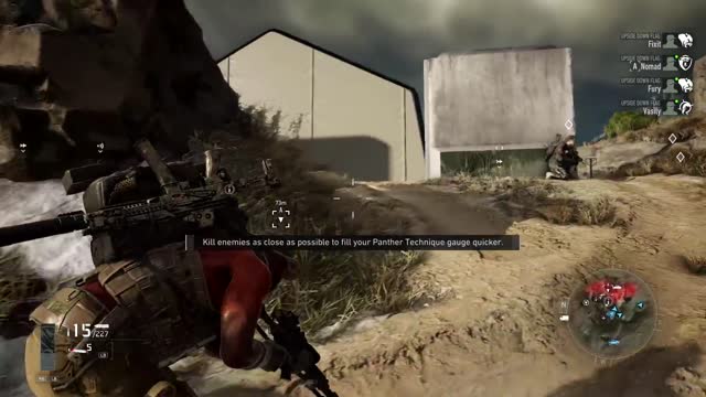 own on the line do not care about teammates! (No matter they will also follow