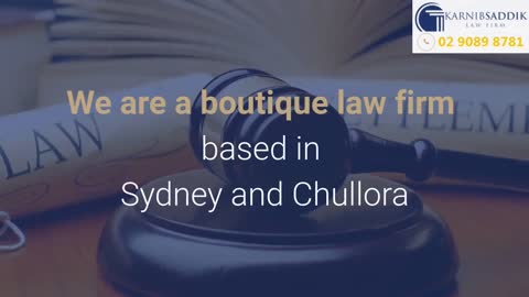 Criminal And Traffic Lawyers Bankstown | Call-0290898781 | karnibsaddik.com.au