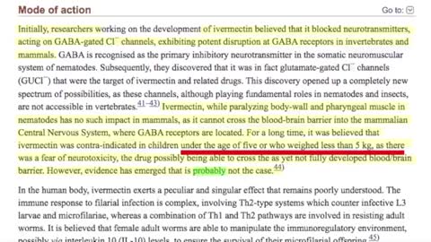 IVERMECTIN - FRIEND OR FOE