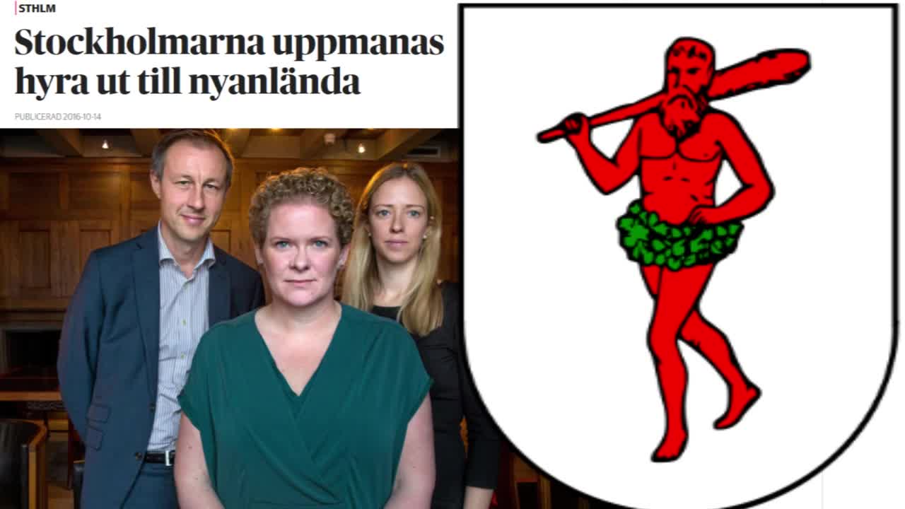 Absurd sosse vill inte ta emot invandrare i sitt eget hem
