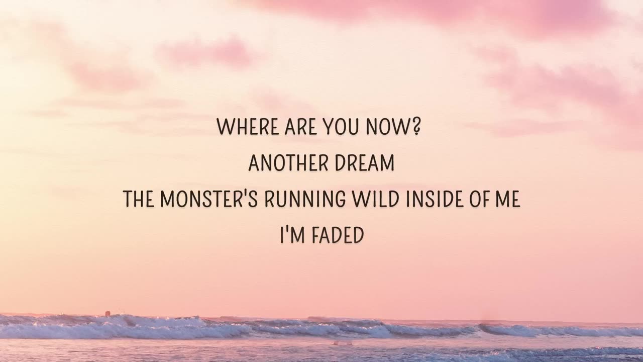 Alan Walker - Where are you now (Faded) (Lyrics)