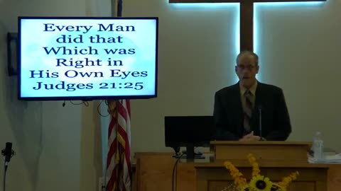 "Scriptual Foundations for the Church (Part 44) Pastor Dave Mitchel