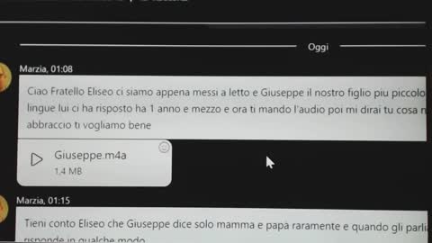 2018.08.12-Eliseo.Bonanno-BIMBO 18 MESI BATTEZZATO DI SPIRITO SANTO PARLA IN LINGUE