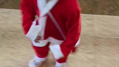 Little Santa in the house