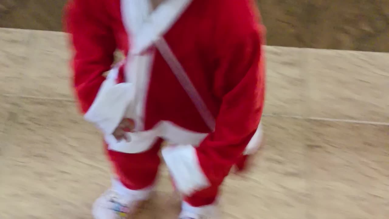 Little Santa in the house