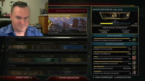 Jacob Curnow raging at life and MK11 - Part 2