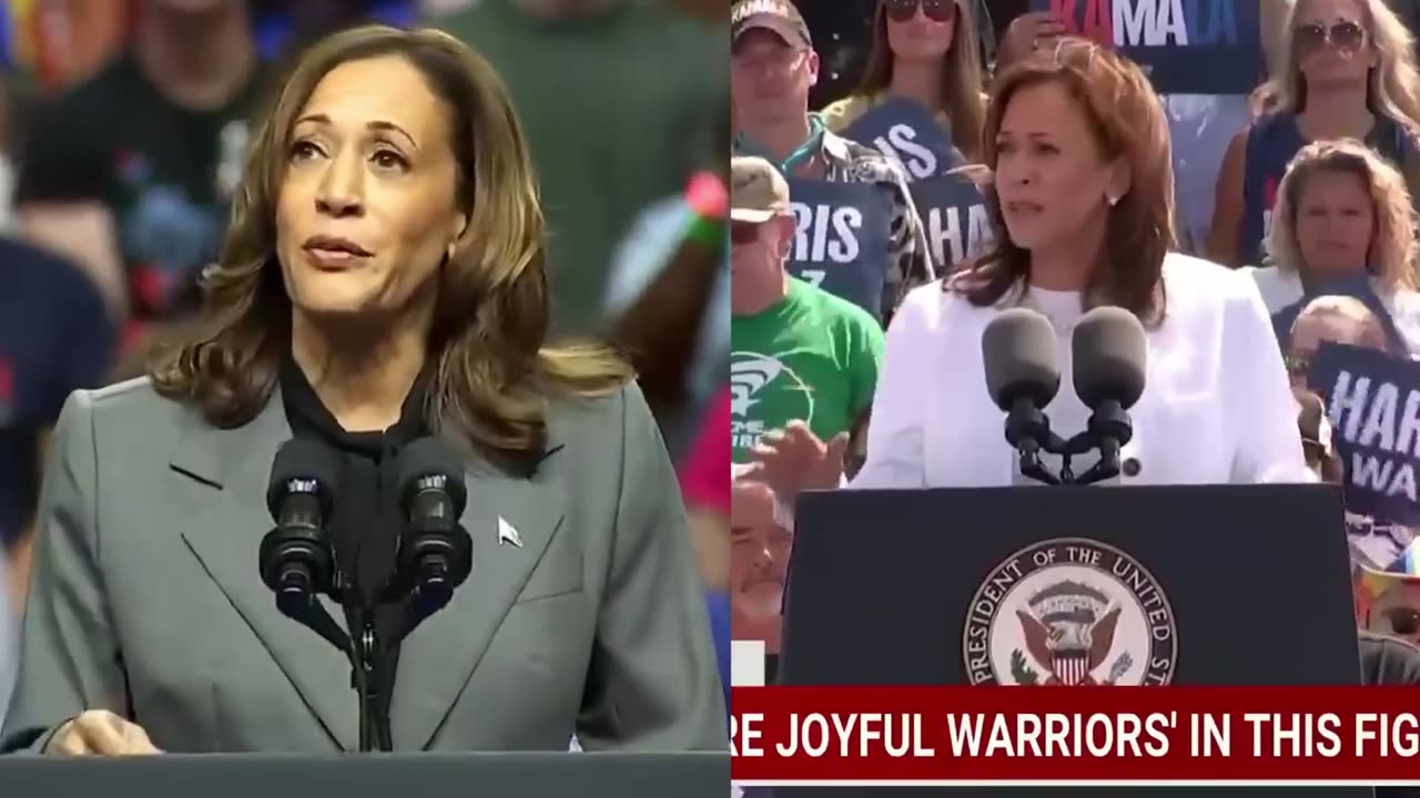 Is kamala harris a broken record