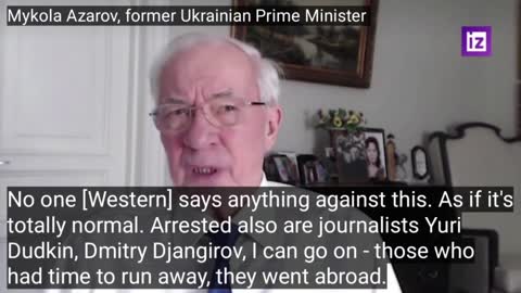 Ukraine is a banana republic - Azarov, former Ukrainian Prime Minister