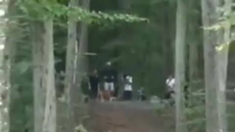 Score the goal after it falls