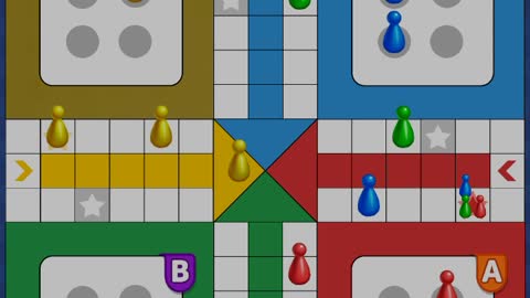 Playing in classic mode 2 vs 2 tournament in the game ludo club data (30/05/2022).