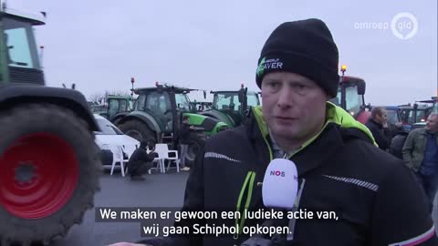 ACTIE BOEREN SCHIPHOL