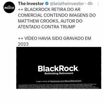Vídeo original removido de @blackrock Canal do YouTube às 8:20 AM EST em 14 de julho de 2024. Este vídeo é um reupload/espelho.