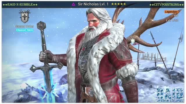 Raid Shadow Legends - Saint Nicholas - Classic Skin