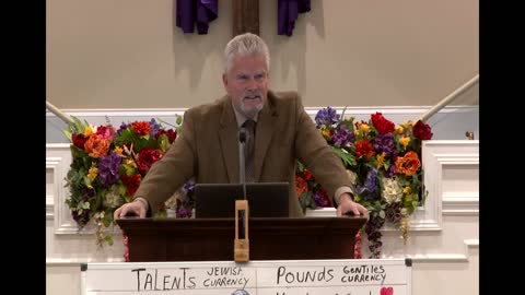 Talents and pounds, parables and types -David Vallance (Sunday School) 10/16/22