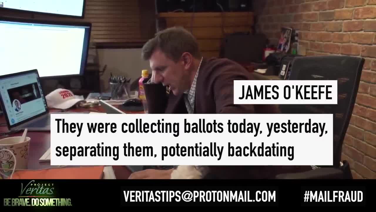 Project Veritas ~ 2nd PA USPS whistle-blower Postmaster ordered late ballots picked up...