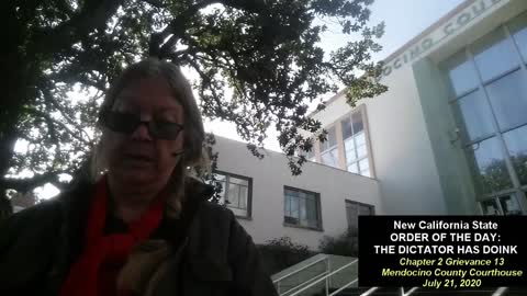 Chapter 2 Grievance 13 2020-07-21 Mendocino Co. New California State