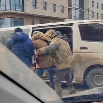 Ukrainian in Kharkiv Gets Forcibly Mobilized