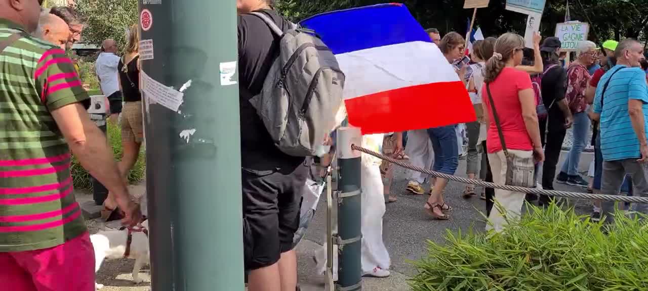Manifestation Annecy le 25 09 2021