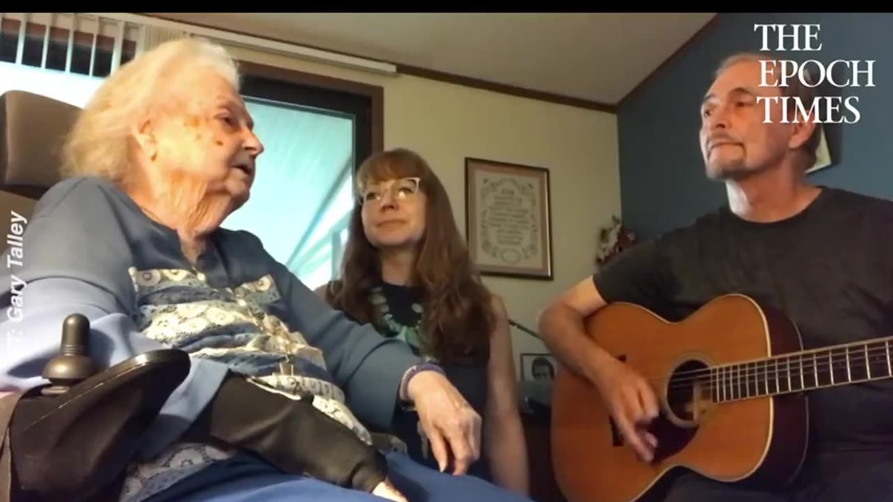 93 year old woman sings gospel son