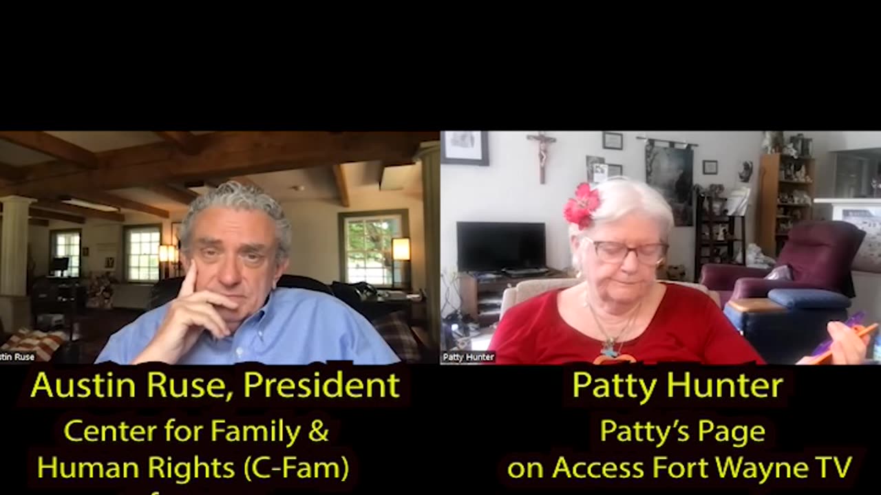 Patty's Page - Guest: Austin Ruse, Center for Family and Human Rights