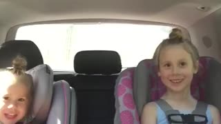 Adorable little girls and an awesome mama singing Mr. Josh kids music song "Happy Face"