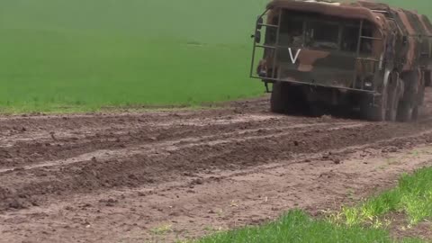 Ukraine War - Footage of Iskander operational tactical missile