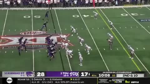 La Final du Big 12 de la NCAA Football 2022 Kansas State vs TCU