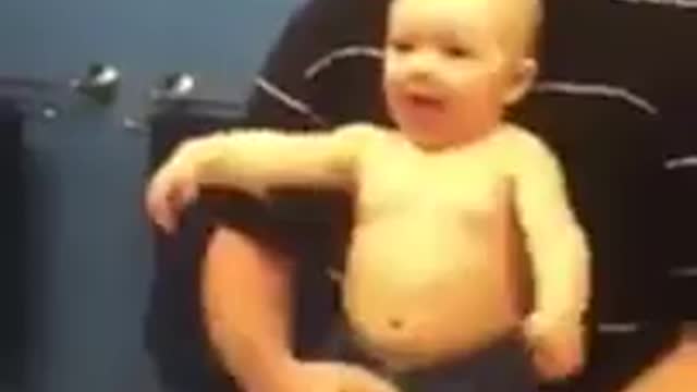 FUNNY KID WITH HIS FATHER 2021 FUNNY COMPILATION CUTE KID