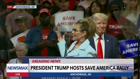 Seg: July 09th, 2022: President Donald J Trump, Save Amrica Rally in Anchorage, Alaska