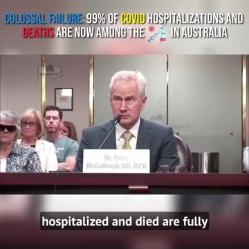 COLOSSAL FAILURE: 99% of Covid Hospitalizations and Deaths are now among VACCINATED in Australia?