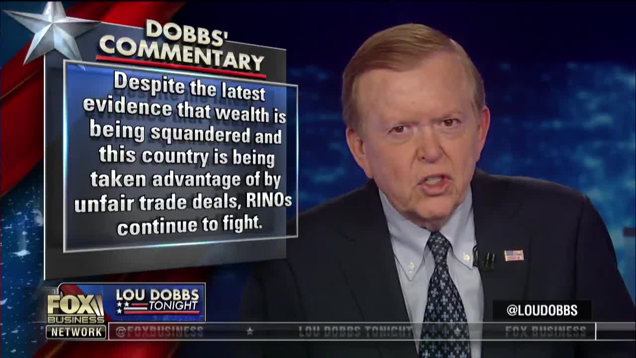 Lou Dobbs warns Republican leaders: Oppose Trump on tariffs and you'll be "among the unemployed"