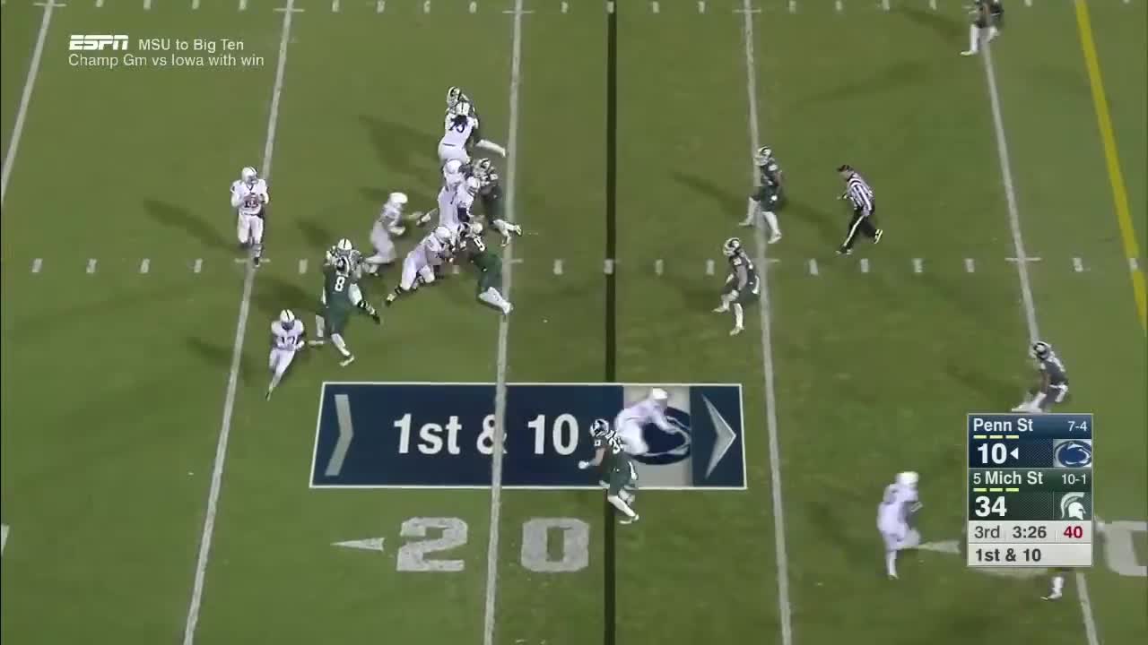 2015 - Penn State Nittany Lions at #5 Michigan State Spartans