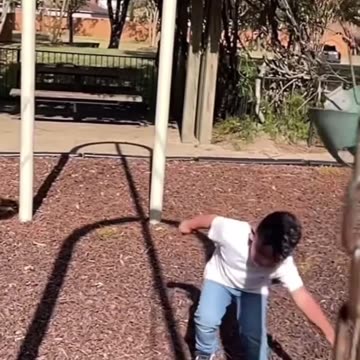 Young Boy's Accident While Playing