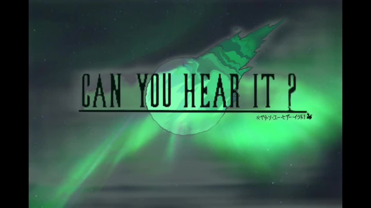 Can You Hear It? (FF7: You Can Hear the Cry of the Planet remix)