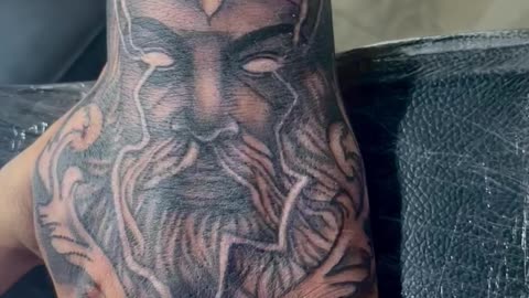 Zeus tattoo