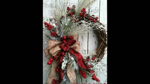 98 Beautiful Christmas Ornament Crafts Ideas for Door