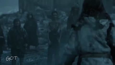 Game of Throne Short Fight White Walker & Jhon